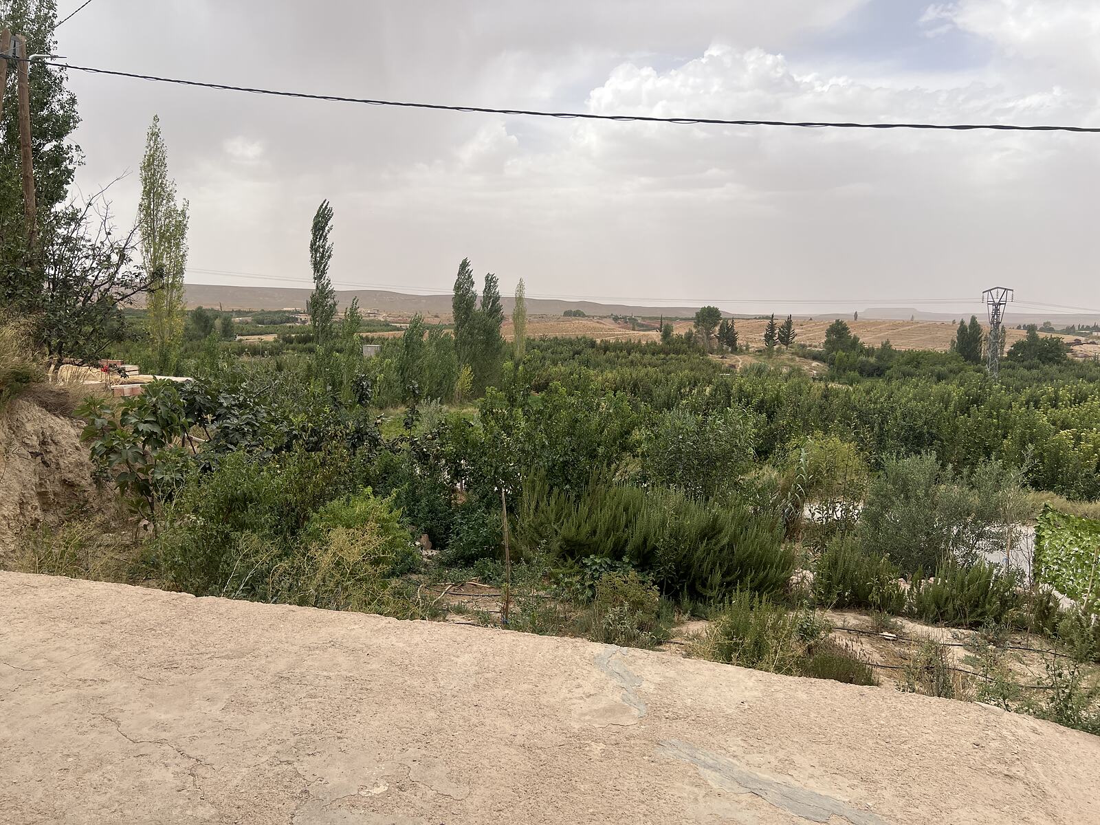 La vallée et les vergers, Azegzaw